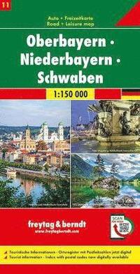 bokomslag Oberbayern - Niederbayern - Schwaben