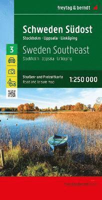 bokomslag Sweden Southeast 1:250,000