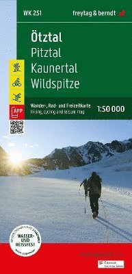 bokomslag Otztal Hiking, Cycling and Leisure Map