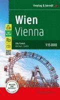 bokomslag Wien, Stadtplan 1:15.000, freytag & berndt