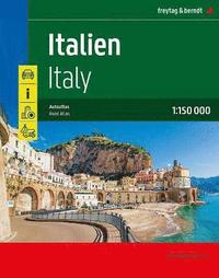 bokomslag Italy Road Atlas (1:150,000)