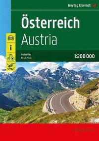 bokomslag Austria Road Atlas 1:200,000
