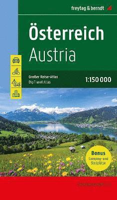 bokomslag Austria Big Travel Atlas