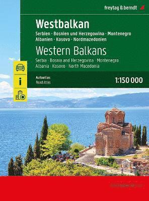 bokomslag Western Balkans Road Atlas