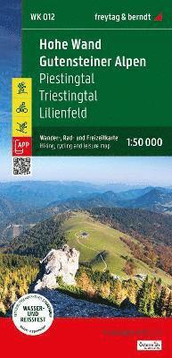 bokomslag Hohe Wand - Gutensteiner Alps Hiking, Cycling & Leisure Maps