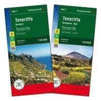 bokomslag Teneriffa, Wanderkarten-Set 1:50.000, freytag & berndt