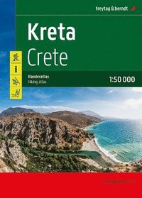 bokomslag Crete Hiking Atlas