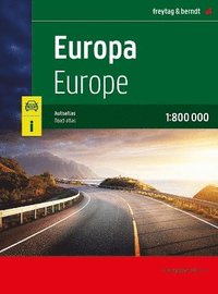 bokomslag Europe Road Atlas 2025