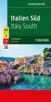 bokomslag Italien Süd, Straßenkarte 1:500.000, freytag & berndt