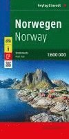 bokomslag Norwegen, Straßenkarte 1:600.000, freytag & berndt