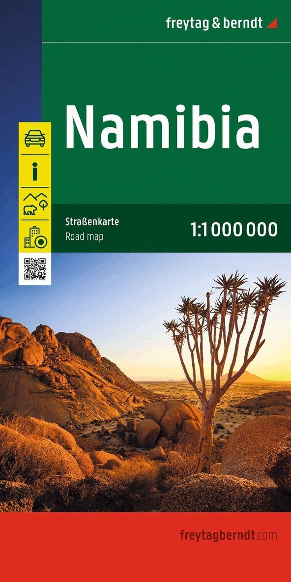 freytag & berndt - Namibia, Road Map 1:1m, Häftad. Tillgänglighet: Lägg i varukorg