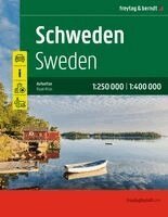 Freytag & Berndt - freytag & berndt Autoatlas Schweden. 1:250.000, Häftad