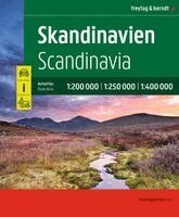 Freytag & Berndt - freytag & berndt Autoatlas Skandinavien 1:200.000, Häftad