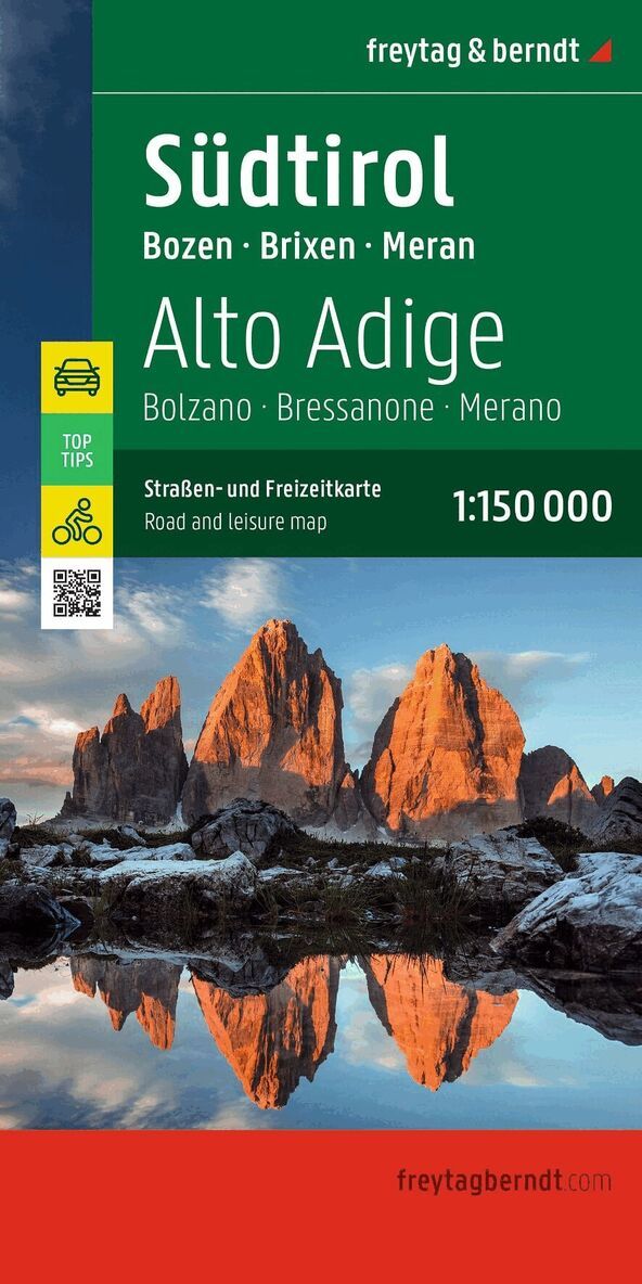 freytag & berndt - South Tyrol Road and Leisure Map, Häftad. Tillgänglighet: Lägg i varukorg