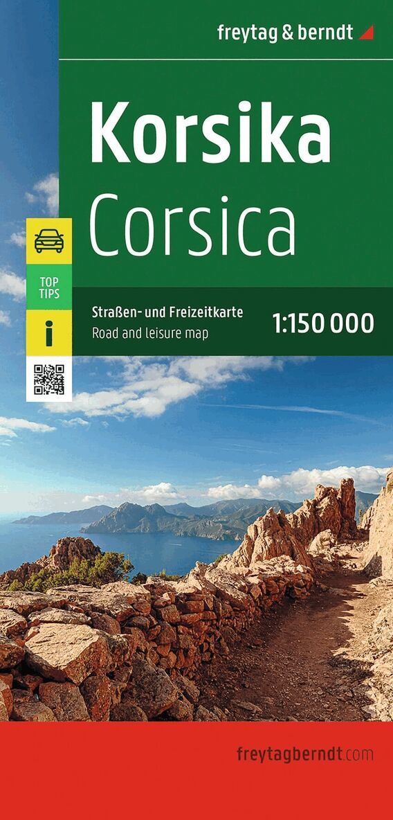freytag & berndt - Corsica Road and Leisure Map, Häftad. Tillgänglighet: Lägg i varukorg