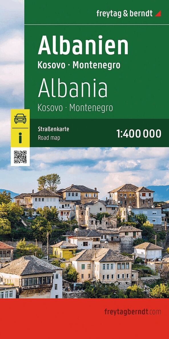 freytag & berndt - Albania - Kosovo, Montenegro Road and Leisure Map, Häftad. Tillgänglighet: Lägg i varukorg