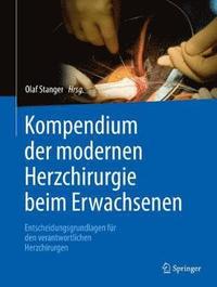 bokomslag Kompendium der modernen Herzchirurgie beim Erwachsenen