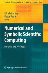 bokomslag Numerical and Symbolic Scientific Computing