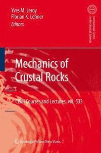 bokomslag Mechanics of Crustal Rocks