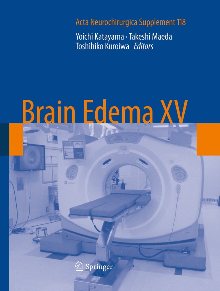 Yoichi Katayama, Takeshi Maeda, Toshihiko Kuroiwa - Brain Edema XV, Häftad