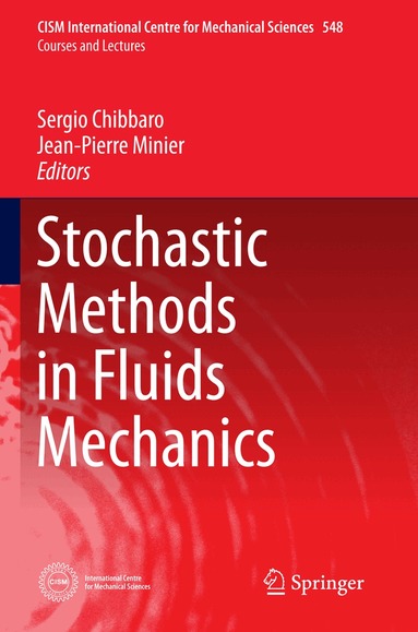 Sergio Chibbaro, Jean-Pierre Minier - Stochastic Methods in Fluid Mechanics, Häftad