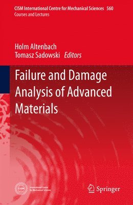 bokomslag Failure and Damage Analysis of Advanced Materials