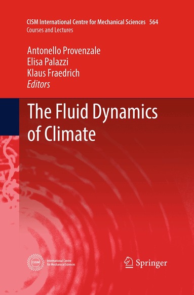 Antonello Provenzale, Elisa Palazzi, Klaus Fraedrich - Fluid Dynamics of Climate, Häftad