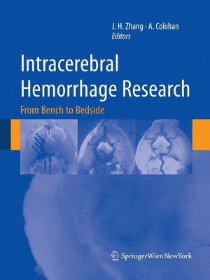 John Zhang, Austin Colohan - Intracerebral Hemorrhage Research, Häftad