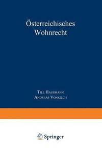 bokomslag sterreichisches Wohnrecht