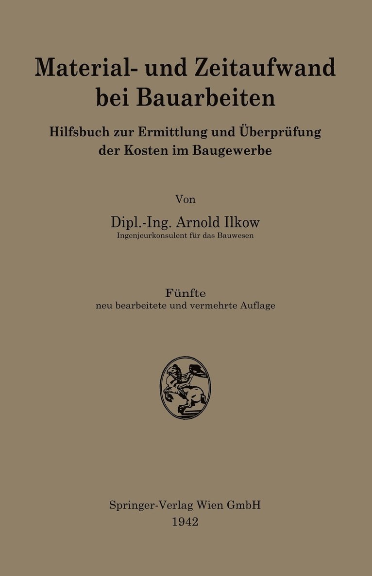 Material- und Zeitaufwand bei Bauarbeiten