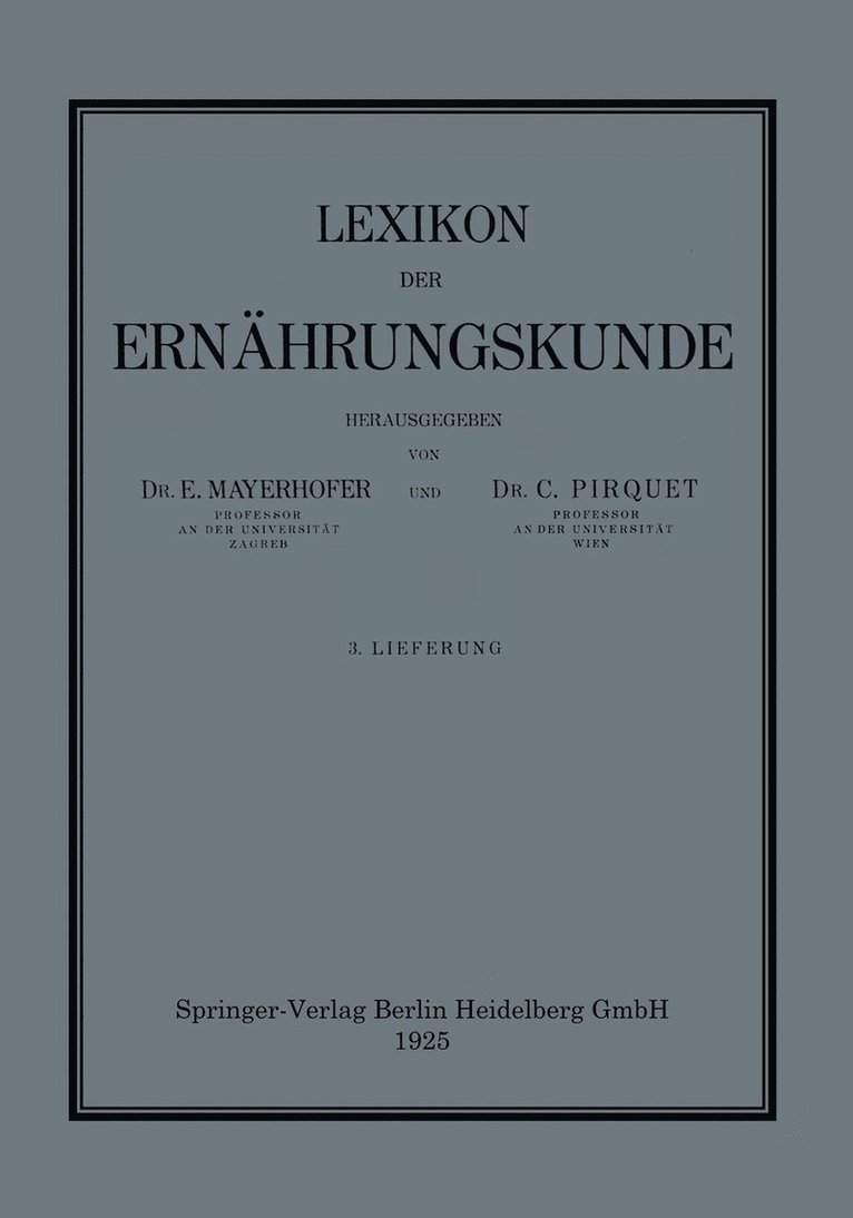 Lexikon der Ernhrungskunde 1