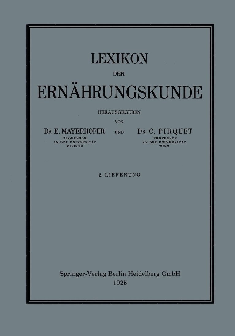 Lexikon der Ernhrungskunde 1