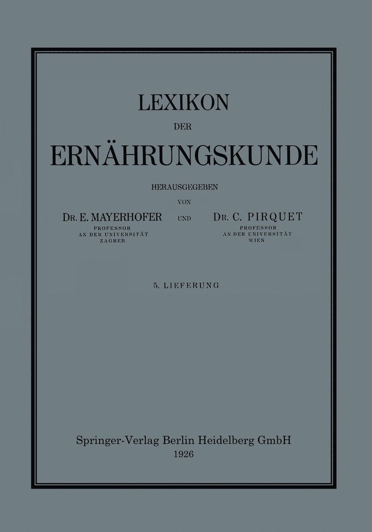 Lexikon der Ernhrungskunde 1