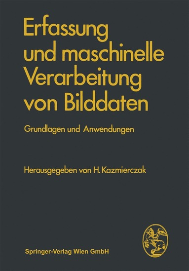 bokomslag Erfassung und maschinelle Verarbeitung von Bilddaten