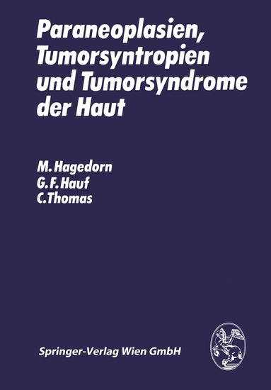 bokomslag Paraneoplasien, Tumorsyntropien und Tumorsyndrome der Haut