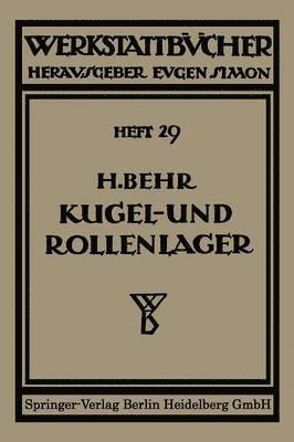 Kugel- und Rollenlager (Wlzlager) 1