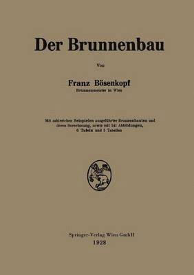 bokomslag Der Brunnenbau