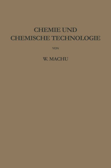 bokomslag Chemie und chemische Technologie