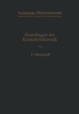 bokomslag Grundlagen der Kristallelektronik