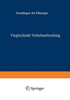 K. Lorenz - Vergleichende Verhaltensforschung, Häftad