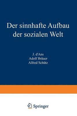 Der sinnhafte Aufbau der sozialen Welt 1