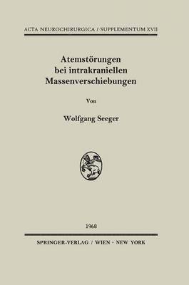 bokomslag Atemstörungen bei intrakraniellen Massenverschiebungen