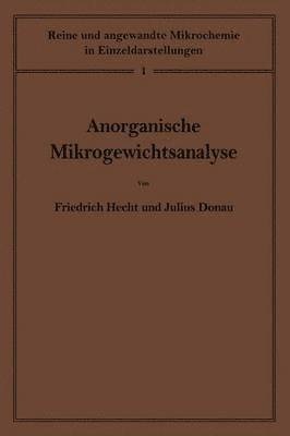 Anorganische Mikrogewichtsanalyse 1