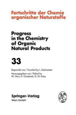 bokomslag Fortschritte der Chemie Organischer Naturstoffe / Progress in the Chemistry of Organic Natural Products