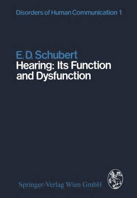 Hearing: Its Function and Dysfunction 1