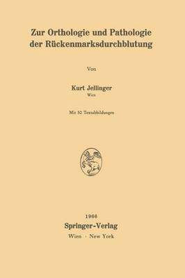 bokomslag Zur Orthologie und Pathologie der Rckenmarksdurchblutung