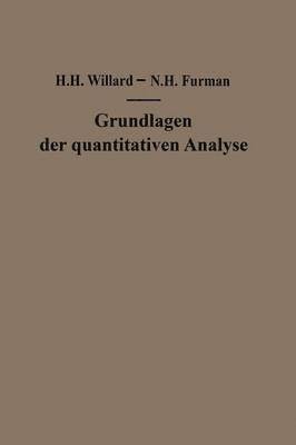 Grundlagen der quantitativen Analyse 1