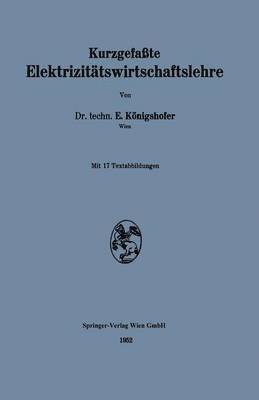 bokomslag Kurzgefate Elektrizittswirtschaftslehre