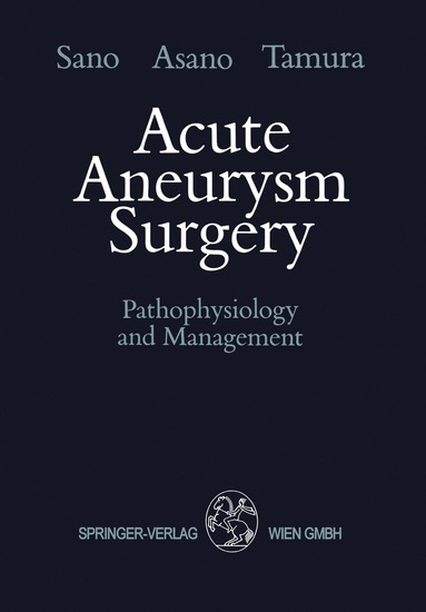 bokomslag Acute Aneurysm Surgery