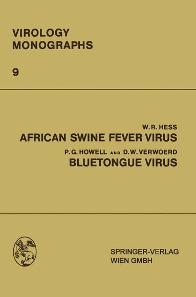 William R. Hess, Peter G. Howell, Daniel W. Verwoerd - African Swine Fever Virus, Häftad